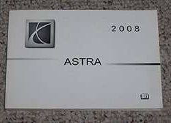 2008 Saturn Astra Owner's Manual