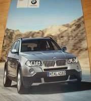 2008 BMW X3 Owner Operator User Guide Manual