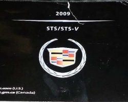 2009 Cadillac STS Owner's Manual