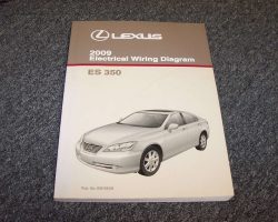 2009 Lexus ES350 Electrical Wiring Diagram Manual