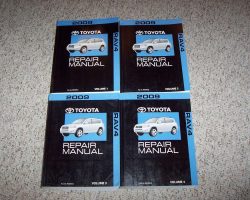 2009 Toyota Rav4 Service Repair Manual