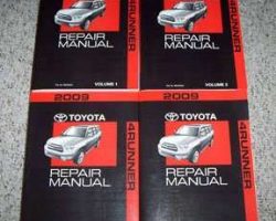 2009 Toyota 4Runner Service Repair Manual
