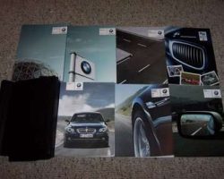 2009 BMW 528i, 535, 550i, 528xi, 535xi Owner's Manual Set