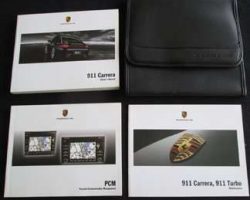 2009 Porsche 911 Carrera Owner's Manual Set