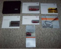 2009 Audi A3 Owner's Manual Set