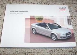 2009 Audi A4 Cabriolet Owner's Manual