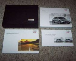 2009 Audi A4 Owner's Manual Set