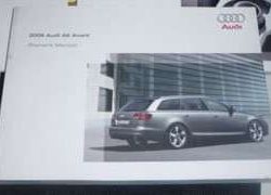 2009 Audi A6 Avant Owner's Manual