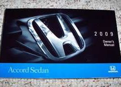 2009 Honda Accord Sedan Owner's Manual