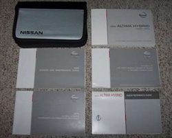 2009 Nissan Altima Hybrid Owner's Manual Set