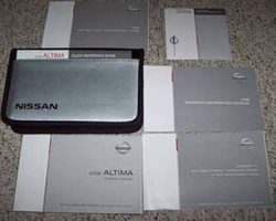 2009 Nissan Altima Owner's Manual Set