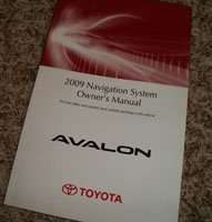 2009 Toyota Avalon Navigation System Owner's Manual
