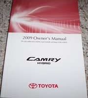 2009 Toyota Camry Hybrid Owner's Manual