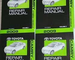 2009 Toyota Camry Hybrid Service Repair Manual