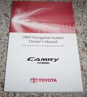 2009 Toyota Camry Hybrid Navigation System Owner's Manual