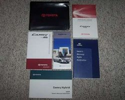2009 Toyota Camry Hybrid Owner's Manual Set