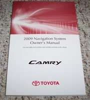 2009 Toyota Camry Navigation System Owner's Manual