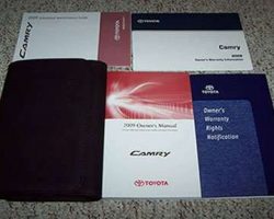 2009 Toyota Camry Owner's Manual Set