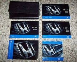 2009 Honda Civic Coupe Owner's Manual Set