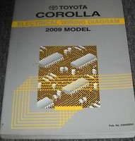 2009 Toyota Corolla Electrical Wiring Diagram Manual