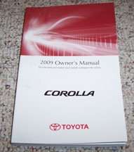 2009 Toyota Corolla Owner's Manual