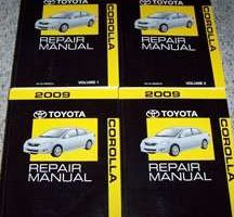 2009 Toyota Corolla Service Manual