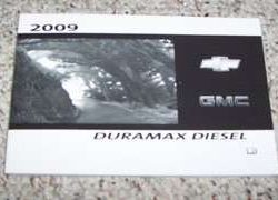 2009 GMC Savana Duramax Diesel Owner's Manual Supplement