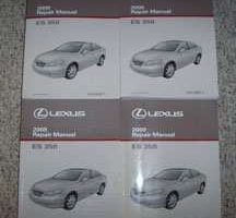 2009 Lexus ES350 Service Repair Manual