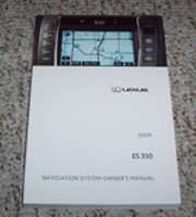 2009 Lexus ES350 Navigation System Owner's Manual