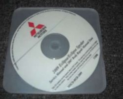 2009 Mitsubishi Eclipse & Eclipse Sypder Service and Body Repair Manual CD