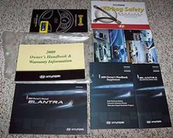2009 Hyundai Elantra Owner's Manual Set