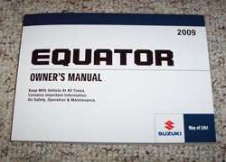 2009 Suzuki Equator Owner's Manual