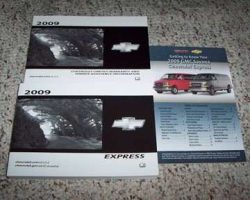 2009 Chevrolet Express Owner's Manual Set