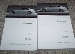 2009 Lexus GS450h Owner's Manual