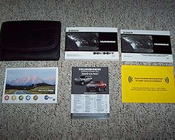2009 Hummer H3 & H3T Owner's Manual Set