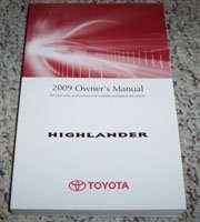 2009 Toyota Highlander Owner's Manual