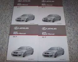 2009 Lexus ISF Service Repair Manual