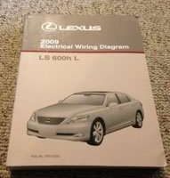 2009 Lexus LS600h L Electrical Wiring Diagram Manual