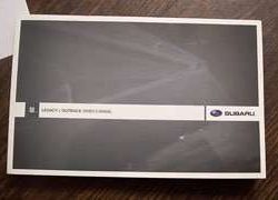 2009 Subaru Legacy & Outback Owner's Manual