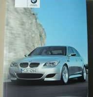 2009 BMW M5 Owner's Manual