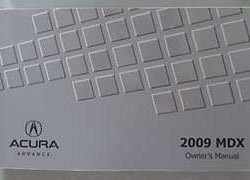 2009 Acura MDX Owner's Manual