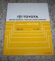 2009 Toyota Corolla Matrix Collision Damage Repair Manual
