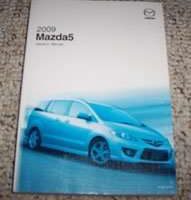 2009 Mazda5 Owner's Manual