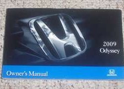 2009 Honda Odyssey Owner's Manual