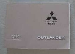 2009 Mitsubishi Outlander Owner's Manual