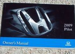 2009 Honda Pilot Owner's Manual