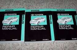 2009 Toyota Prius Service Manual