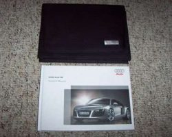 2009 Audi R8 Owner's Manual Set