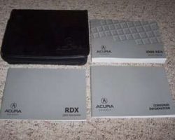 2009 Acura RDX Owner's Manual Set