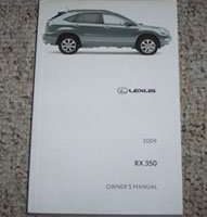 2009 Lexus RX350 Owner's Manual